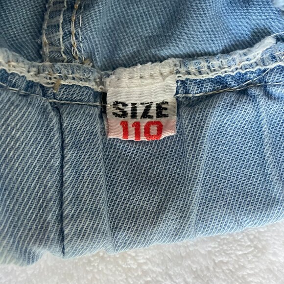 FREE w/ Purchase Denim Jogger Pants Size 110 (4T/5T) | Light Blue Elastic GUC - Picture 9 of 16
